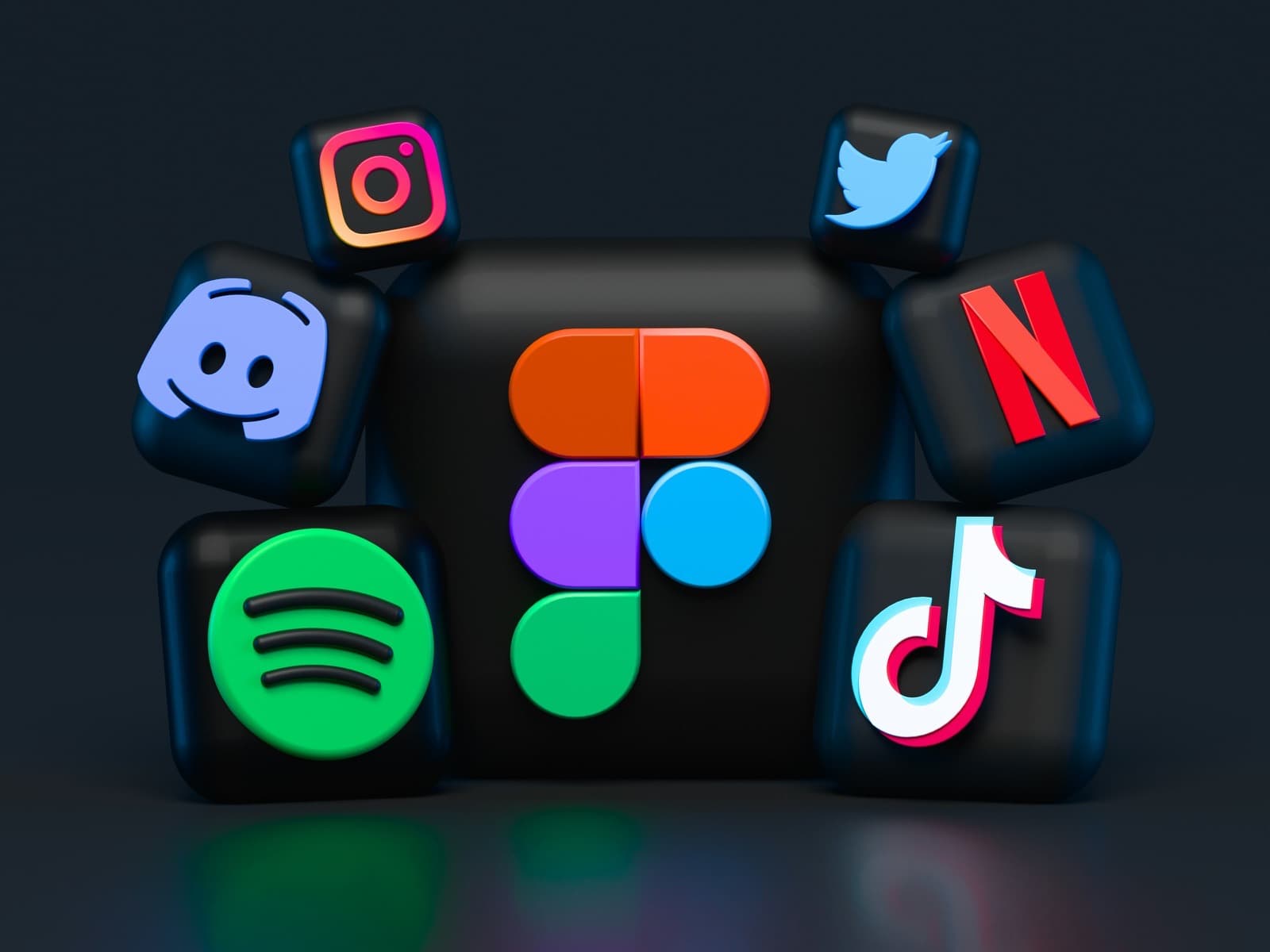 Platform app icons arranged in a cluster, suggesting one stream going out to many destinations at once